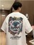 Unisex Chinafmpx Baskılı Oversize %100 Pamuk T-Shirt 2
