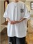 Unisex Chinafmpx Baskılı Oversize %100 Pamuk T-Shirt 4
