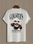 Unisex Gangsters Baskılı Oversize %100 Pamuk T-Shirt 2