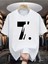 Unisex Futbol Tasarım Baskılı Oversize T-Shirt 1