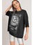 Kadın Future Is Your Hands Oversize T-Shirt 2