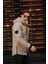 Regular Fit Su ve Soğuğa Dayanıklı Kürklü Kapüşonlu Çocuk Parka Kaban--Siyah-- 2