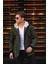 Regular Fit Su ve Soğuğa Dayanıklı Kürklü Kapüşonlu Çocuk Parka Kaban--Siyah-- 3