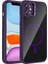 iPhone 11 Kılıf Standlı ve Kamera Lens Hediyeli M-Safe Şarj Özellikli Arth Etro Kapak - Gri 2