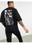 Skullcracked Baskılı Oversize Unisex Tshirt 2