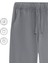 %100 Pamuk Premium Kumaş Erkek Pijama Altı Gri Relax Fit Beli Ipli Cepli Lastikli Terletmez Esnek Rahat Kesim Nefes Alan Regular 2