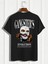 Unisex Gangsters Baskılı Oversize %100 Pamuk T-Shirt 2