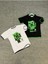 Kids Creeper Baskılı Siyah ve Beyaz 2'li Set Çocuk T-Shirt 1