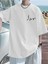Unisex Güneş Baskılı Oversize %100 Pamuk T-Shirt 2