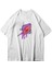 Ungrateful Baskılı Pamuk Oversize Bisiklet Yaka T-Shirt 1