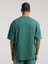 Authentic Boxing Oversize Koyu Yeşil Erkek Tişört 5