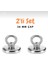 Magnet Fishing Neodyum Pot Mıknatıs, Çap 36MM, Kurtarma Mıknatısı - 2'li Set 1