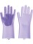 Mor Silikon Bulaşık Yıkama Eldiveni, Pratik ve Hijyenik Temizlik Sağlar. 1
