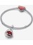 Stranger Things Karanlıkta Parlayan Upside Down Sallantılı Charm 925 Ayar Gümüş 3