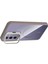 Samsung Galaxy S25 Kılıf Kamera Korumalı Magsafe Şeffaf Renkli Kenar Standlı + Lens Koruyucu 2
