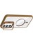 Samsung Galaxy A35 Kılıf Kamera Korumalı Magsafe Şeffaf Renkli Kenar Standlı + Lens Koruyucu 3