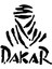 Dakar Oto Özel Yeni Sticker Siyah 25 x 30 cm 1
