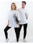 Kanat Baskılı Oversize Pamuklu Unisex T-Shirt(Adet Fiyattır) 3