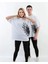 Kanat Baskılı Oversize Pamuklu Unisex T-Shirt(Adet Fiyattır) 6