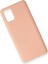 Samsung Galaxy A71 Kılıf Nano Içi Kadife Silikon - Pudra - CPT207242-7715 3
