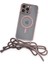 iPhone 14 Pro Kılıf Divo Lazer Askılı Magsafe Kapak - Pembe - LORCE6464-2161 3