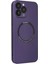 iPhone 14 Pro Kılıf Jack Magneticsafe Lens Silikon - Mor - LORCE7392-9095 2