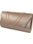 Bronz Abiye Çanta. Bronz Kadın Abiye Çanta. Abiye Bronz Kumaş Davet Gece Portföy Clutch Çanta. 1