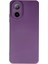 Oppo A38 Kılıf Nano Içi Kadife Silikon - Mor - LORCE5009-3609 1