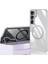 Samsung Galaxy S24 Crystal Magsafe Kapak - Şeffaf - LORCE6213-9603 1