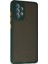 Samsung Galaxy A72 Kılıf Montreal Silikon Kapak - Koyu Yeşil - LORCE8811-7047 2
