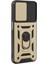 Samsung Galaxy A04S Kılıf Pars Lens Yüzüklü Silikon - Gold - LORCE5675-2626 2