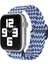Apple Watch 38MM Star Kordon - Zigzag Beyaz-Mavi - LORCE1133-5500 1