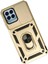 Samsung Galaxy M33 Kılıf Pars Lens Yüzüklü Silikon - Gold - LORCE6863-9128 3