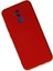 Huawei Mate 20 Lite Kılıf Nano Içi Kadife Silikon - Kırmızı - LORCE6149-9098 3