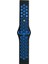 Watch 20MM Spor Delikli Kordon - Siyah-Mavi - LORCE4381-3041 2