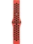 Watch 20MM Spor Delikli Kordon - Kırmızı-Siyah - LORCE7980-8787 2