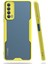 Huawei P Smart 2021 Kılıf Platin Silikon - Sarı - LORCE7978-7037 1