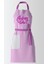 Pembe Çizgili Şık ve Rahat Önlük, Ev ve Günlük Kullanım Için Uygun 2