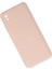 Xiaomi Redmi 9A Kılıf Nano Içi Kadife Silikon - Pudra - LORCE8969-9013 2