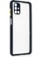 Samsung Galaxy M51 Kılıf Miami Şeffaf Silikon - Lacivert - LORCE7826-5326 1