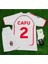 Efsane Milan Beyaz Forma Çocuk Cafu 4lü Set Forma+Şort+Çorap+Bileklik 1