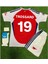 Arsenal 2024/25 Iç Saha Trosard Çocuk Forması 4lü Set 1