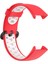 Xiaomi Redmi Watch 2 Spor Delikli Kordon - Kırmızı-Beyaz - LORCE2289-2436 4