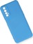 Realme 7 Kılıf Nano Içi Kadife Silikon - Mavi - LORCE4251-2353 3