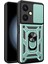 Vivo Y27 Kılıf Pars Lens Yüzüklü Silikon - Yeşil - LORCE6468-7327 1