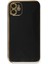 iPhone 11 Kılıf Volet Silikon - Siyah - LORCE9247-6785 2