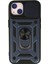 iPhone 13 Kılıf Pars Lens Yüzüklü Silikon - Lacivert - LORCE6646-1608 1