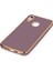 Huawei P20 Lite Kılıf Volet Silikon - Mor - LORCE2887-4197 4