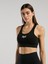 Kadın Siyah Pamuk Sporcu Sütyeni Modern Tasarım ve Konfor ile Günlük Kullanım İçin 1