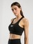 Kadın Siyah Pamuk Sporcu Sütyeni Modern Tasarım ve Konfor ile Günlük Kullanım İçin 3